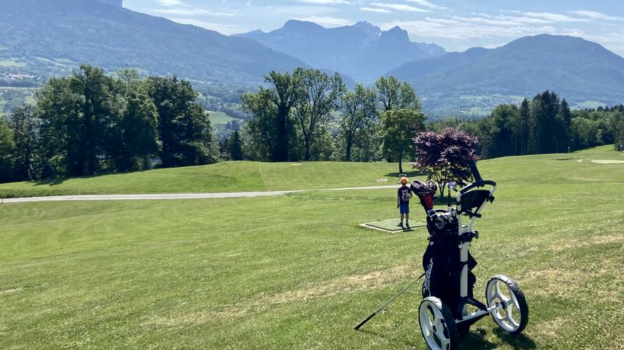 Vue sur le massif des Aravis - Annecy