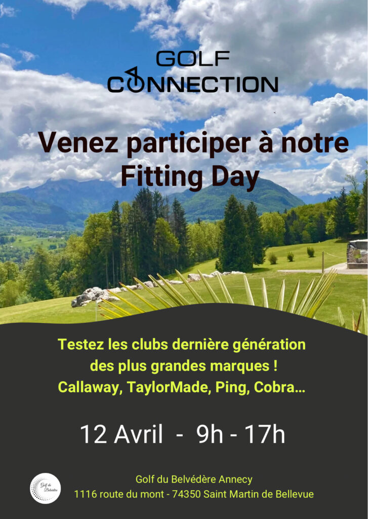 Fitting au Golf du Belvédère Annecy