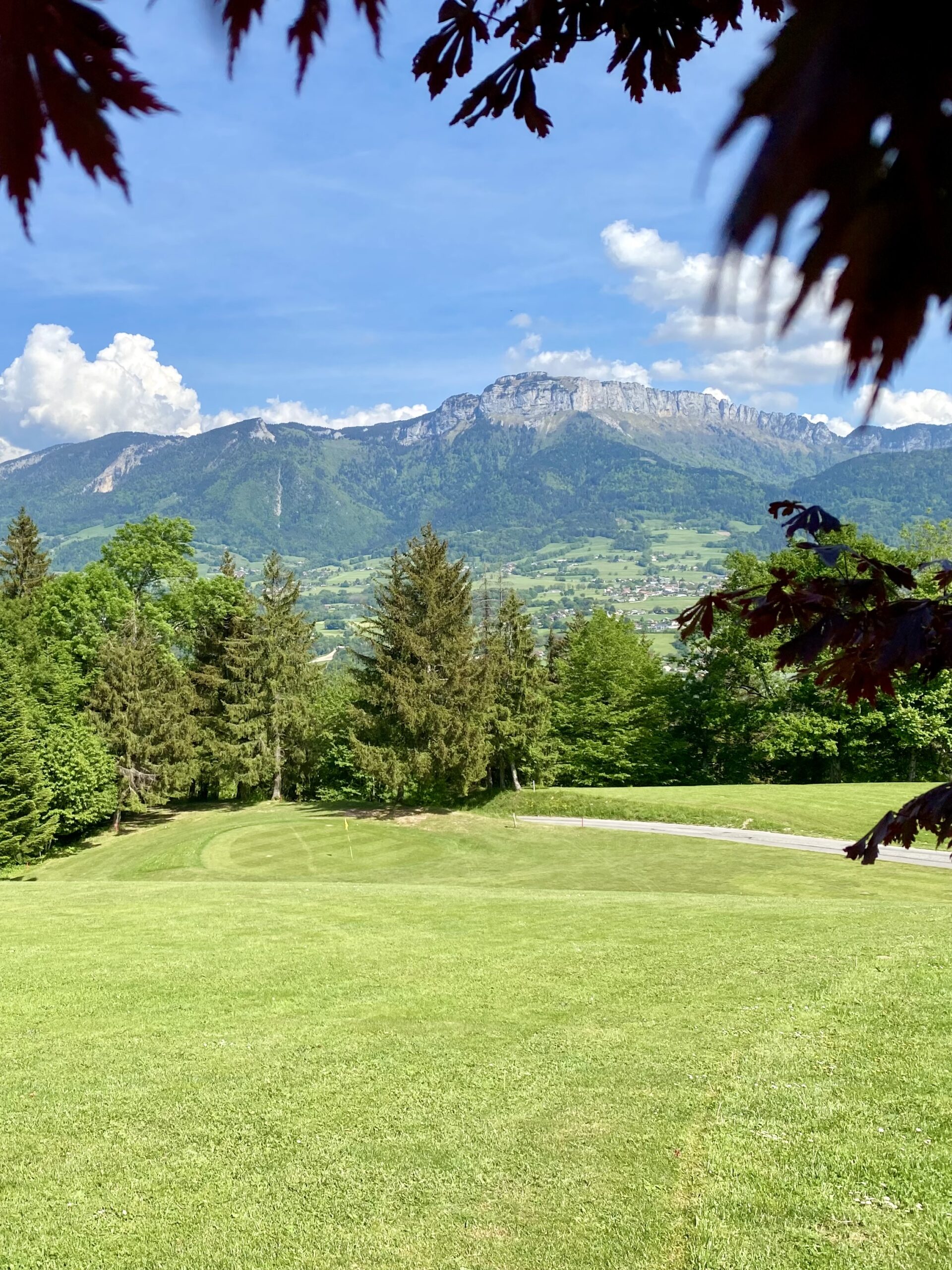 Un parcours de golf à Annecy en Haute Savoie