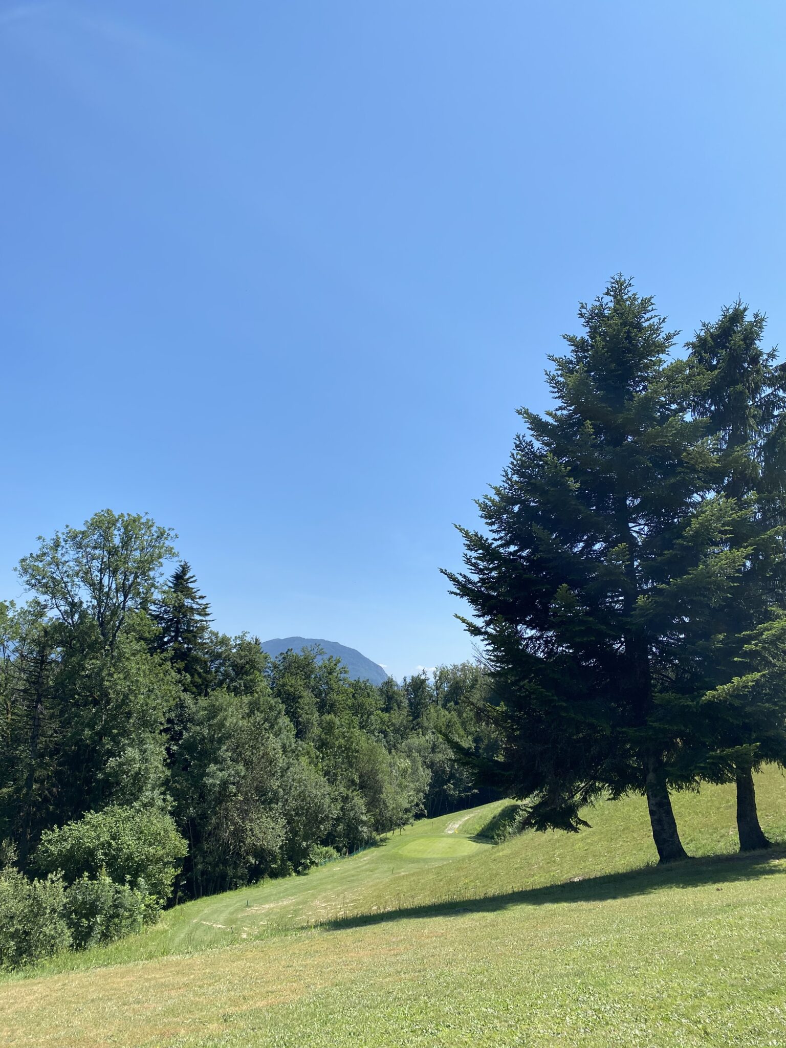 Un parcours de golf à Annecy en Haute Savoie